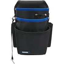 Amazon | マーベル(MARVEL) 腰袋 3段 ラージタイプ MDPSS-55 | 腰袋・釘袋