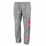 シカゴブルズYouth NBAダブルチームフリースパンツ – グレー、 グレイ