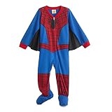 (マーベル) Marvel 長袖 足つき カバーオール スパイダーマン コスチューム 12ヶ月 12M 70 cm 75 cm 【並行輸入】