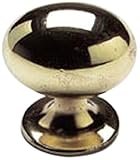バルクハードウェアbh01072 Oval Brassed cuppboardキャビネットドアノブ、32 mm (1.1 /4インチ)