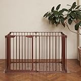 [citydog/シティドッグ] シンプルモダンケージ ｜ 犬 ゲージ サークル 犬用ゲージ ペット ドッグ フェンスゲージ 折りたたみ おしゃれ dbrown