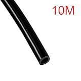 ドリップ灌漑システム散水用具　PEパイプ散水ホース　灌漑チューブ　内径8mm外径11mm　5m/10m　ブラック　 (10m)
