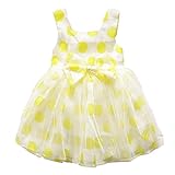 YY-Natuhi ベビー服 子供服 女の子 ワンピース ドレス キッズ 女児 かわいい ふわふわ スカート 入園式 卒園式 赤ちゃん 七五三 発表会 ベビースーツ 春夏 ノースリーブ 水玉 リボン 