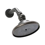 Cifial 289.880.D20 Sprinkling Can Showerhead with Arm and Flange, Distressed Nickel [並行輸入品]