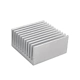 BingfuアルミニウムヒートシンクSmall 40 mmx40mmx20 mm ( Pack of 2 )