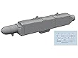 エデュアルド 1/48 ブラッシン AN/ALQ-131 ジャミングポッド 1個入り プラモデル用パーツ EDU648363