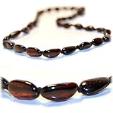 The Art of Cure Baltic Amber Teething Necklace for Baby (Cherry Bean) - Anti-inflammatory by The Art