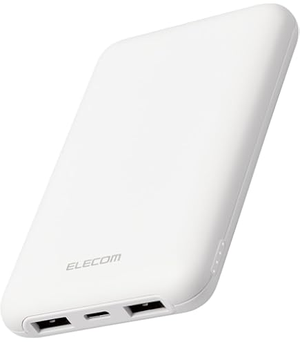 Amazon | エレコム モバイルバッテリー 20000mAh 大容量 ( USB