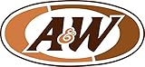 A&W ルートビール ポップアート 4サイズ ビニールアート ウィンドウステッカー A&W ルートビールバンパー デカール Small 6