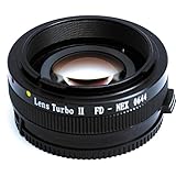 Mitakon Zhongyi Canon FDレンズto Sony・EマウントカメラターボマークIIアダプタ、4要素/ 4グループ