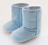 【Peach Kids】子供靴 ベビームートンブーツ ベビーシューズ キッズ≪バンダナセット≫ 男の子 女の子 水色 ピンク キャメル 11cm 12cm 13cm 14cm (XXL（14cm）, 