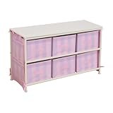 アビライト ファブリックチェスト ヨコ型 ストライプ SC-90 ST