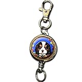 リールキーホルダー/キャバリア12/犬 雑貨 グッズ