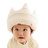 angerolux アンジェロラックス クラウン ベビー ヘルメット 赤ちゃん用 ベビー用品 FREE イエローボーダー