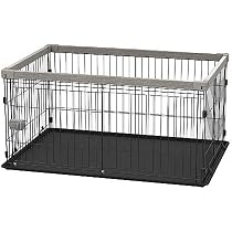 Amazon.co.jp: アイリスオーヤマ 犬 サークル ウッディシステム