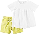 Carter's SHIRT ベビー・ガールズ カラー: イエロー