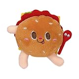 漫画ぬいぐるみハンバーガーキーチェーン飾り漫画ぶら下げペンダントバッグ財布トートバックパックペンダントぬいぐるみキーリング