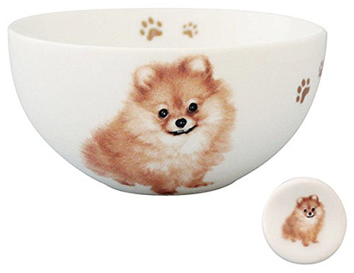 わんコレ 茶碗&箸置き [ポメラニアン] wa-ch-S20