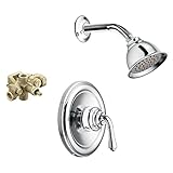 Moen KSMO-M-T3124CR Monticello Showerhead, Chrome [並行輸入品]