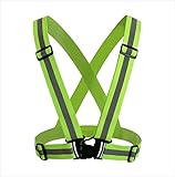 Rush.C 安全用品 安全用具 安全ベスト 反射ベスト 夜行反射ベスト タスキ イエロー オレンジ【Rush.Cオリジナルハンカチセット】 829 (イエロー)