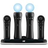 Quadruple Port Charging Station for PlayStation Move Controllers