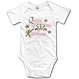 ファッション 男の子と女の子 ファッション キッチンの女王 子供服 コットン White Size 24 Months