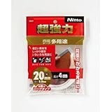 ニトムズ:ニトムズ 超強力両面テープ多用途20×4 T4543 型式:T4543