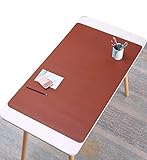NOEINA オフィス用品 PUレザー デスクマット マウスマット PC机 学習机 パソコンマット ノートパソコンマット 大型 多機能 防水