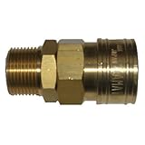 ヤマトエンジニアリング 汎用型ツータッチ式 空気配管用【オネジソケット 真鍮】 SM型 BLY21-SM-BS