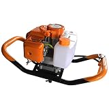 【本体のみ（ドリルなし）】アースオーガー エンジンオーガー 穴掘り機 52cc ドリルなし あな堀 土 穴掘りドリル ガーデニング 2スト 2サイクルエンジン