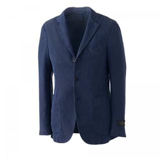 Belvest Jacket in the Box Nylon Linen G14674: Navy