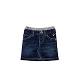 [ミキハウス] MIKIHOUSE 【ダブルＢ】 デニム＆ヒッコリー ミニスカート (80cm-150cm) 63-1701-950 インディゴブルー 80cm