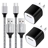 【USB充電器*2個+type cケーブル*2本(1.8M+0.9m)】 usb コンセント タイプCケーブル Ailkin スマホ充電器 type-c充電器 usbアダプター 充電アダプター 携帯充電器 acアダプター ac充電器 急速充電器 Xperia充電器 Galaxy充電器 Type-C USBケーブル タイプCケーブル Andriodスマホケーブル 充電コード type cコード