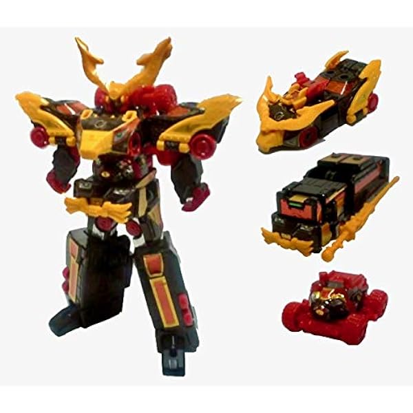 ミニプラ 炎神戦隊ゴーオンジャー 炎神合体 炎神大将軍 3種 ロボット 子ども向けフィギュア おもちゃ Amazon