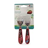 ディズニー ピクサー カーズ フォーク＆スプーン セット レッド 【92567】 [並行輸入品]