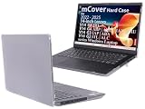 mCover ケース 2021-2025 14インチ Lenovo V14 G2 / G3 / G4 / G5 シリーズ Windows ノートブック PC (180°ヒンジ付き、他のLenovoモデルには適合しません) - クリア