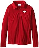 NCAA Arkansas Razorbacks Collegiate Glacial II Half Zip Fleece Jacket XL