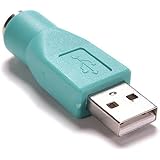 USBオス-PS/2メスコネクタ USB オスto PS2メスケーブルアダプタコンバータ USB -PS/2メスケーブルアダプタ変換器 USBオスからPS / 2メスのキーボードまたはマウスアダプタ PS/2〜USBコンバータ USBオスPS/2メス