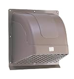 高須産業 ウエザーカバー20cm換気扇用 ブラウン WK-20B