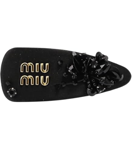 Amazon.co.jp: [ミュウミュウ]ヘアアクセサリー パテントレザーヘア