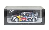 スパーク 1/43 フォード プーマ Rally1 Mスポーツ 2024 ラリー・モンテカルロ 5位 #16 A.フルモー 完成品