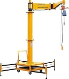 TRUSCO スーパー 移動式ジブクレーン(容量:200kg) JBC2020C