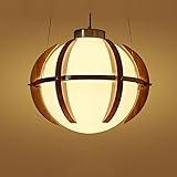 AMOS クリエイティブ北欧木製のシャンデリア、モダンなミニマリストのレストランライトリビングルームランプの寝室のランプ球状木造のランプ