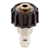 Perfk カプラ　真ちゅう　高圧洗浄機用　クイック　コネクト　メスM22/14 to 3/8 　　