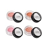 ミネラルパウダーチークお試しサイズ 【 0.2g × 4色 】 肌に優しい ミネラルコスメ 敏感肌 ナチュラル クレンジング不要 タール色素フリー カルミン不使用 rachelwine レイチェル ワイン