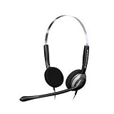 Over the Head Binaural Headset