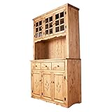 カントリー家具 食器棚 カップボード 幅120 半完成品 手作り ナチュラル 北欧カントリー風 カントリー調