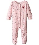 [シーアンドシー カリフォルニア] C&C California Kids ガールズ Twinkle Stars Printed Coverall (Infant) ワンピース Pink Bow He