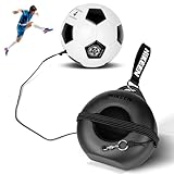 Hikeen サッカー 練習用具 室内 リフティング サッカー練習用具 場所を選ばず使用できる 練習グッズ リフティング 成人用 子供に対応 初心者に対応 （ブラック）