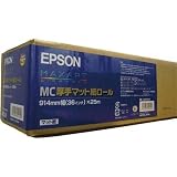 セイコーエプソン インクジェット用紙 MC厚手マット紙ロール (約914mm幅×25m) MCSP36R4